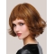 Perfect 10" Chin Length Wavy Auburn Bob Wigs