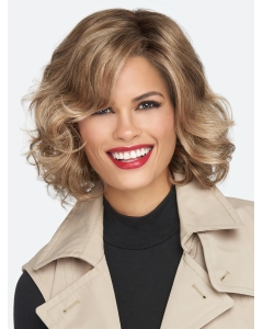 Wavy Chin Length 12" Monofilament Bob Best Synthetic Wigs Wavy Chin Length 12" Monofilament Bob Best Synthetic Wigs