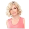 11" Wavy Monofilament Best Synthetic Blonde Wigs