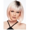 Pink Capless 10" With Bangs Trendy Synthetic Wigs