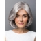 Platinum Blonde Capless 10" Layered Soft Synthetic Wigs