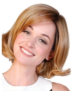 Wavy 10" Auburn Synthetic Bobs Women Wig Medium Wavy 10" Auburn Synthetic Bobs Women Wig Medium