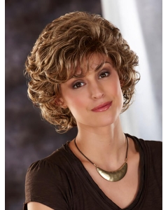 Amazing Brown Wavy Chin Length Classic Wigs Amazing Brown Wavy Chin Length Classic Wigs