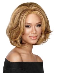 Bobs Fashionable Blonde Wavy Medium Wigs Bobs Fashionable Blonde Wavy Medium Wigs