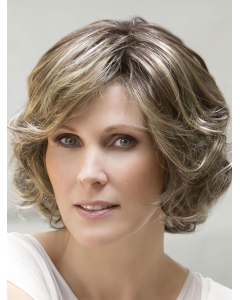 Blonde Wavy Chin Length Celebrity Wigs Blonde Wavy Chin Length Celebrity Wigs