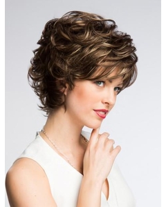 Fabulous Chin Length Wavy Brown Layered Fantastic Wigs Fabulous Chin Length Wavy Brown Layered Fantastic Wigs