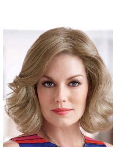 New Blonde Wavy Chin Length Classic Wigs New Blonde Wavy Chin Length Classic Wigs