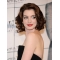 Designed Auburn Wavy Chin Length Anne Hathaway Wigs