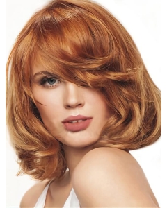 Easy Monofilament Wavy Chin Length Wigs Easy Monofilament Wavy Chin Length Wigs