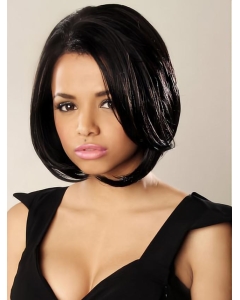 Black Wavy Synthetic Affordable Medium Wigs Black Wavy Synthetic Affordable Medium Wigs