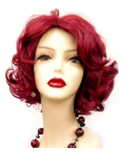12 Inches Wavy Red Lace Front Human Wigs 12 Inches Wavy Red Lace Front Human Wigs