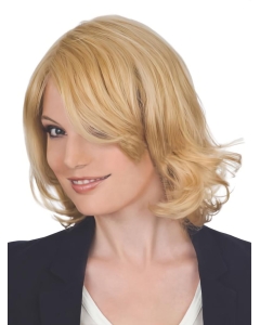 Blonde Wavy Chin Length Lace Front Wigs Blonde Wavy Chin Length Lace Front Wigs