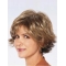 Modern Brown Wavy Chin Length Synthetic Wigs
