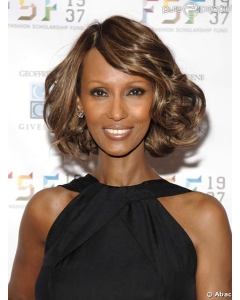 Iman Beautiful Elegante Lace Front Wig Top Quality Synthetic Hair Wigs Iman Beautiful Elegante Lace Front Wig Top Quality Synthetic Hair Wigs