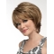 Perfect Chin Length Wavy Blonde Elegant Layered Wigs