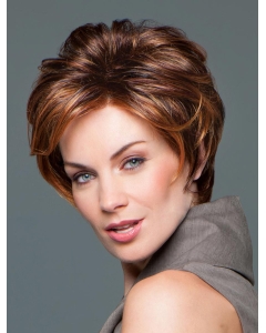 Graceful Auburn Wavy Chin Length Wigs Graceful Auburn Wavy Chin Length Wigs