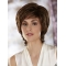 Affordable Brown Wavy Chin Length Classic Wigs