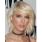 Lace Front Chin Length Platinum Blonde Wavy Layered Taylor Swift Wigs