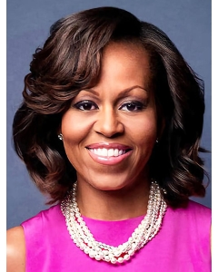 Wavy Ombre/2 Tone Capless Chin Length Bobs Michelle Obama Wigs Wavy Ombre/2 Tone Capless Chin Length Bobs Michelle Obama Wigs