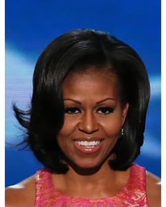 Wavy Black Lace Front Chin Length Bobs Michelle Obama Wigs Wavy Black Lace Front Chin Length Bobs Michelle Obama Wigs