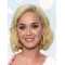 Wavy Blonde Lace Front Chin Length Bobs Katy Perry Wigs