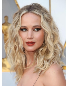 14" Lace Front Chin Length Synthetic Wavy Jennifer Lawrence Wigs 14" Lace Front Chin Length Synthetic Wavy Jennifer Lawrence Wigs