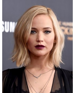 12" Full Lace Chin Length Synthetic Wavy Jennifer Lawrence Wigs 12" Full Lace Chin Length Synthetic Wavy Jennifer Lawrence Wigs