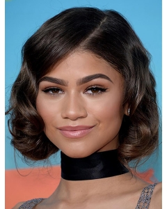 Lace Front 12" Wavy Chin Length Bobs Zendaya Wigs Lace Front 12" Wavy Chin Length Bobs Zendaya Wigs