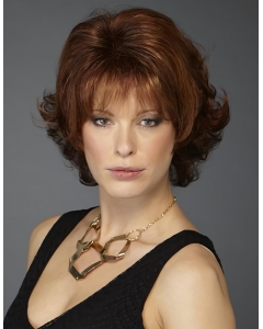 Flexibility Monofilament Wavy Chin Length Celebrity Wigs For Cancer Flexibility Monofilament Wavy Chin Length Celebrity Wigs For Cancer