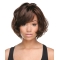 Easeful Auburn Wavy Chin Length African American Wigs