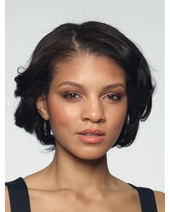 Good Black Wavy Chin Length Synthetic Wigs Good Black Wavy Chin Length Synthetic Wigs