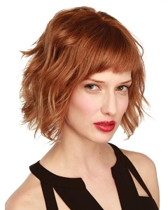 Incredible Monofilament Wavy Chin Length Wigs Incredible Monofilament Wavy Chin Length Wigs