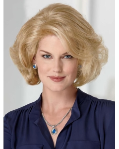 Glamorous Blonde Wavy Chin Length Classic Wigs Glamorous Blonde Wavy Chin Length Classic Wigs