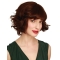 Monofilament Wavy Remy Human Hair New Medium Wigs