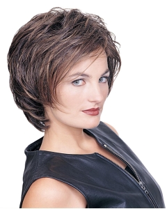 Brown Good Layered Wavy Short Wigs Brown Good Layered Wavy Short Wigs