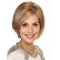 Blonde Straight Chin Length Bobs Monofilament Wigs Cheap