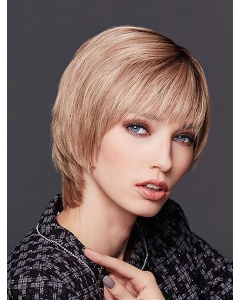 10" Chin Length Straight Blonde Remy Human Hair Ladies Monofilament Wigs 10" Chin Length Straight Blonde Remy Human Hair Ladies Monofilament Wigs