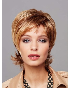 10" Blonde Chin Length Layered Straight Good Quality Synthetic Wigs 10" Blonde Chin Length Layered Straight Good Quality Synthetic Wigs
