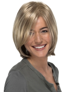 Synthetic Straight Capless Blonde Bobs 11" Ladies Wigs Synthetic Straight Capless Blonde Bobs 11" Ladies Wigs
