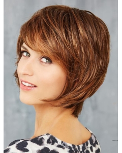 Capless Auburn Synthetic 10" Chin Length Wigs Bobs Capless Auburn Synthetic 10" Chin Length Wigs Bobs