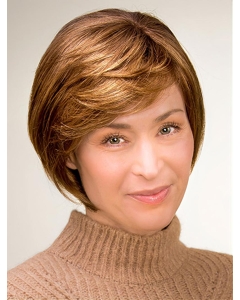 100% Hand-tied Blonde Chin Length Straight 10" Bobs Synthetic Wigs Online 100% Hand-tied Blonde Chin Length Straight 10" Bobs Synthetic Wigs Online