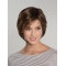 100% Hand-tied Brown Synthetic 10" Chin Length Bob Wigs