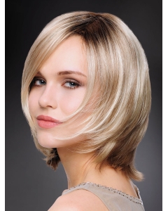 12" Chin Length Straight Blonde Bob Wigs 12" Chin Length Straight Blonde Bob Wigs