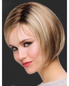 Top 10" Chin Length Straight Blonde Bob Wigs Top 10" Chin Length Straight Blonde Bob Wigs