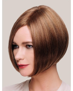 Ideal 10" Chin Length Straight Brown Bob Wigs Ideal 10" Chin Length Straight Brown Bob Wigs