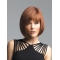 10" Chin Length Auburn Straight Fashionable Bob Wigs