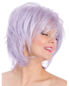 8" Lilac Capless Straight Bobs Fashion Wig 8" Lilac Capless Straight Bobs Fashion Wig