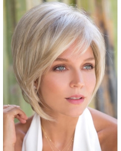 Blonde 10" Monofilament Synthetic Bob Style Wig Blonde 10" Monofilament Synthetic Bob Style Wig