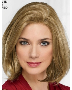 12" Chin Length Blonde Straight Modern Bob Wigs 12" Chin Length Blonde Straight Modern Bob Wigs