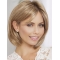 10" Straight Blonde Medium Length Bobs Wigs